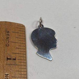 James Avery Sterling Silver Boy Silhouette Charm Family Pendant - NO MONO